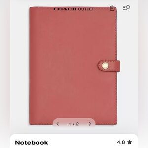 Coach Notebook/Planner - Taffy